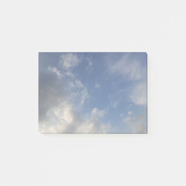 Post-it® Notas adhesivas Cielo Azul (Anverso)