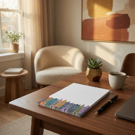 Post-it® Notas Adhesivas Coloridas Casas Fila Ciudad Post-i