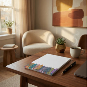 Post-it® Notas Adhesivas Coloridas Casas Fila Ciudad Post-i