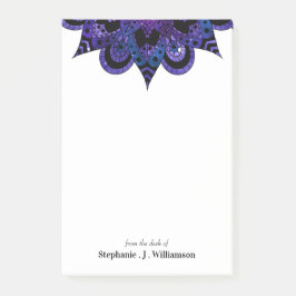 Post-it® Notas Adhesivas con Nombre de Galaxia Mandala