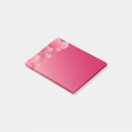 Post-it® Notas adhesivas Corazones rosas