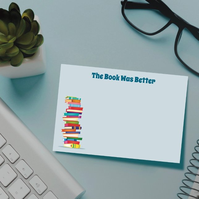 Post-it® Notas adhesivas de amor por los libros (Subido por el creador)
