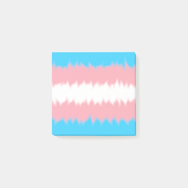 Post-it® Notas adhesivas de bandera trans (Anverso)
