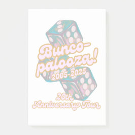 Post-it® Notas adhesivas de Bunco-palooza