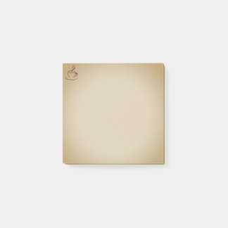 Post-it® Notas Adhesivas de Café Imprimibles | Memo Minimal