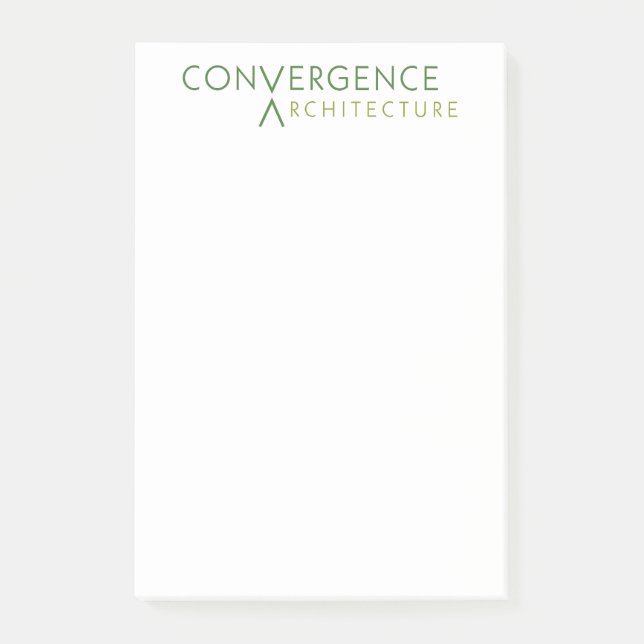 Post-it® Notas adhesivas de Convergence (Anverso)