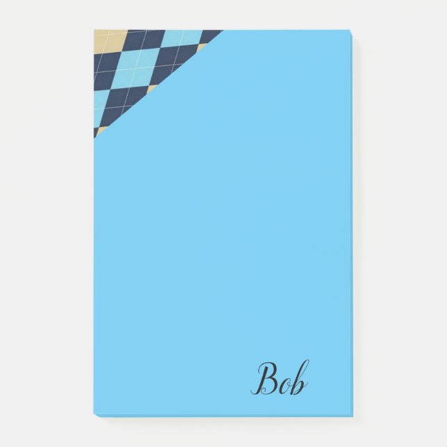 Post-it® Notas adhesivas de cuadros (Anverso)