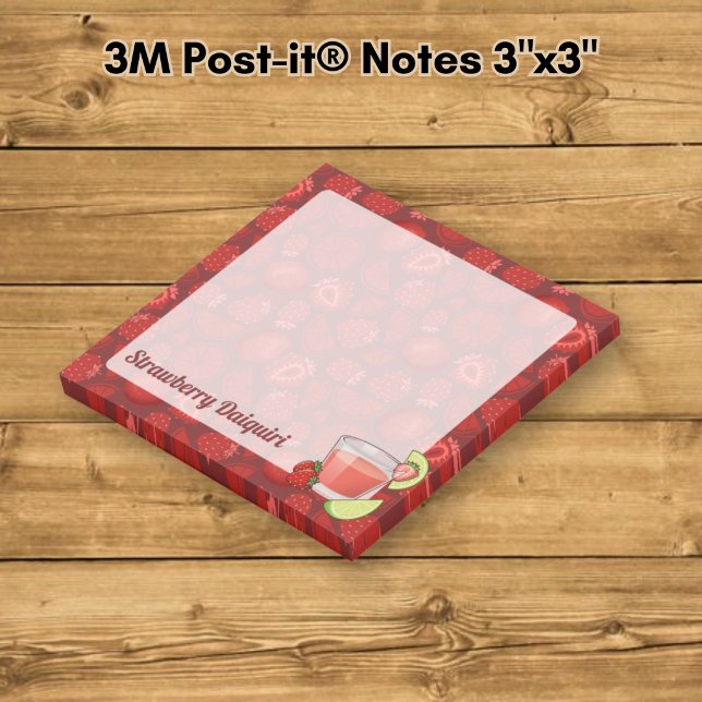 Post-it® Notas adhesivas de Daiquiri de fresa (Subido por el creador)