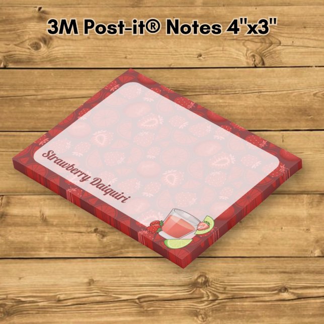 Post-it® Notas adhesivas de Daiquiri de fresa (Subido por el creador)