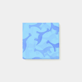 Post-it® Notas adhesivas de dinosaurio azul