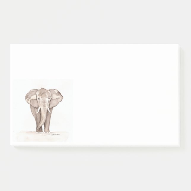 Post-it® notas adhesivas de elefante (Anverso)
