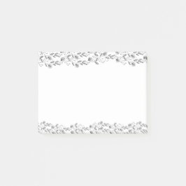 Post-it® Notas Adhesivas de Enredaderas Grises