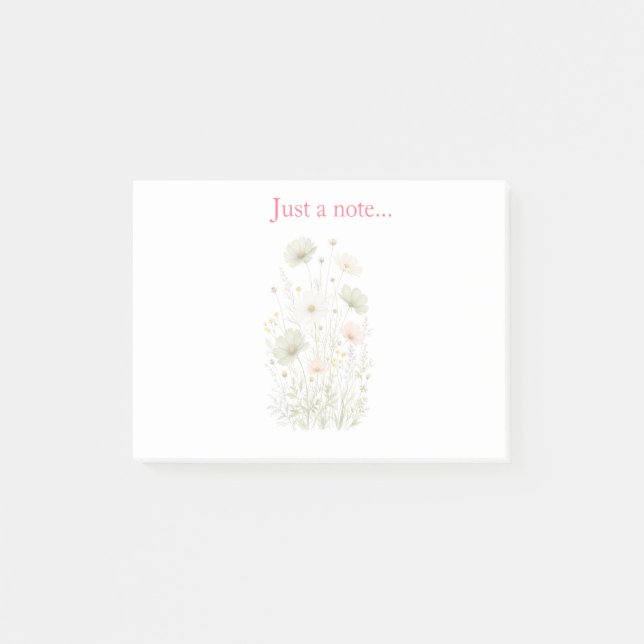 Post-it® Notas Adhesivas de Flores Silvestres (Anverso)