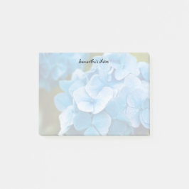 Post-it® Notas adhesivas de Hortensia Azul