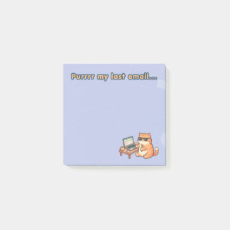 Post-it® Notas Adhesivas de Humor de Oficina | Según mi últ