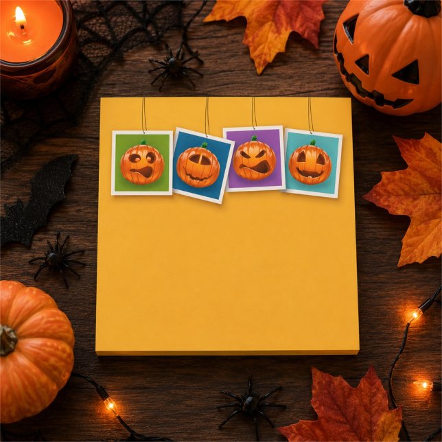 Post-it® Notas adhesivas de Jack-O-Lantern Halloween (Subido por el creador)
