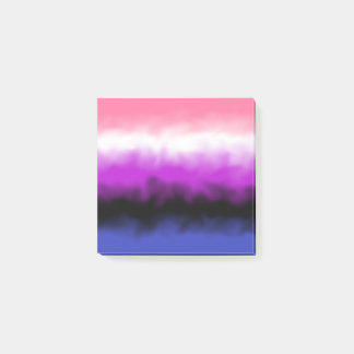 Post-it® Notas adhesivas de la bandera genderfluid