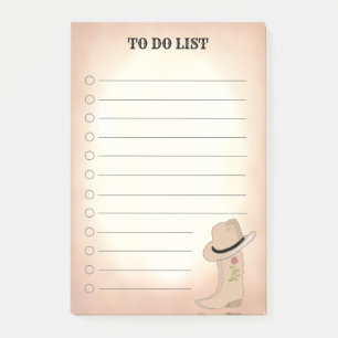 Post-it® Notas adhesivas de Lista de Tareas pendientes Coun