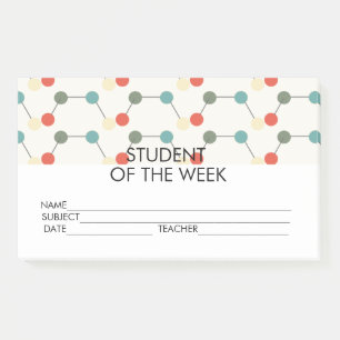 Post-it® Notas adhesivas de logro de premio para estudiante