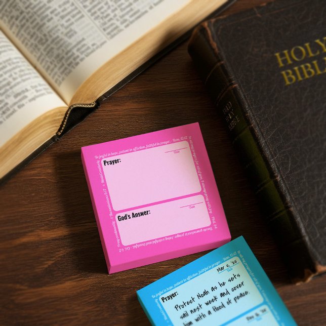 Post-it® Notas Adhesivas de Oración (Rosa) (Subido por el creador)