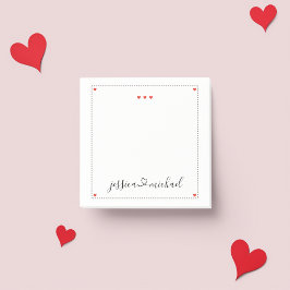 Post-it® Notas Adhesivas de Regalo de Boda Elegantes Unidos