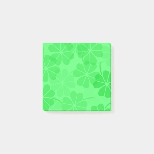 Post-it® Notas adhesivas de trébol (Anverso)