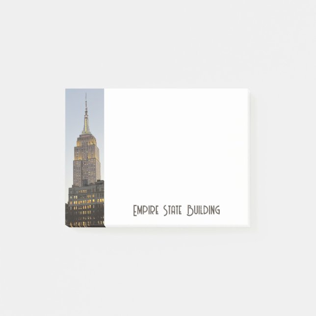 Post-it® Notas adhesivas del Empire State Building de la ci (Anverso)