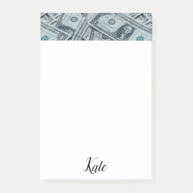 Post-it® Notas Adhesivas Dinero (Anverso)