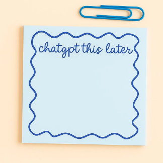 Post-it® Notas Adhesivas Divertidas de ChatGPT | “ChatGPT E