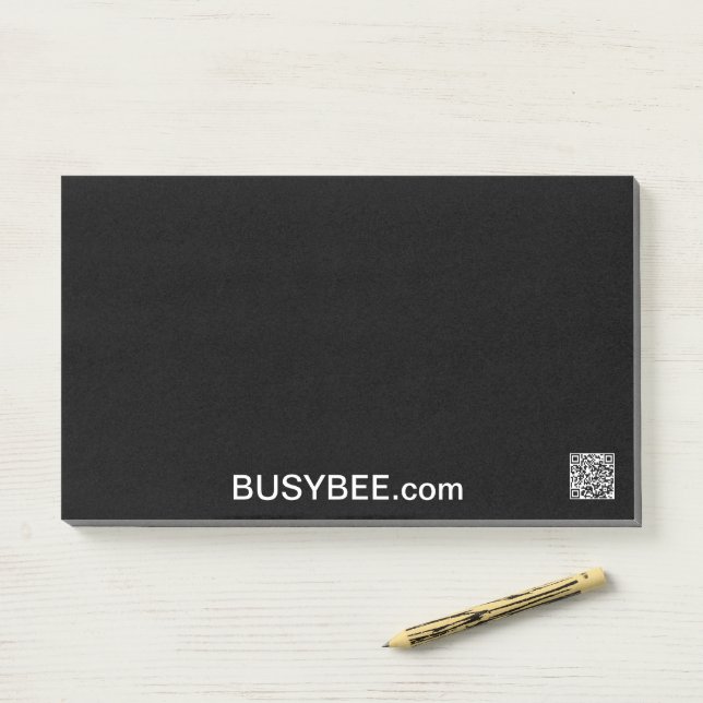 Post-it® Notas Adhesivas Empresariales - Diseño BusyBee (En escritorio)