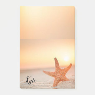 Post-it® Notas Adhesivas Estrella de Mar Playa