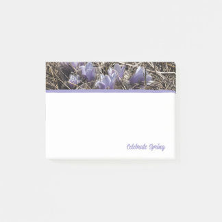 Post-it® Notas Adhesivas Flor de Pradera Púrpura