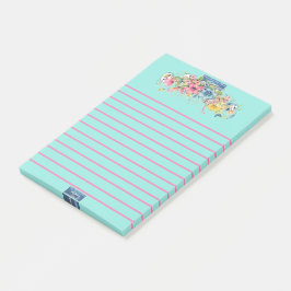 Post-it® Notas Adhesivas (Floral Blue-Notes)RFPMDesigns 202