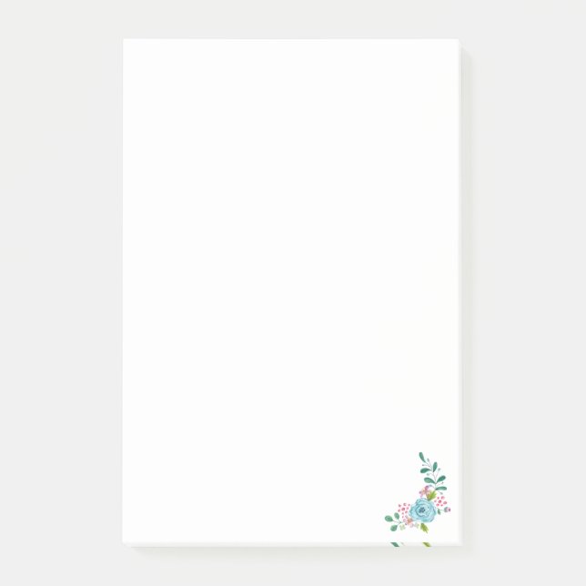 Post-it® Notas Adhesivas Florales (Anverso)