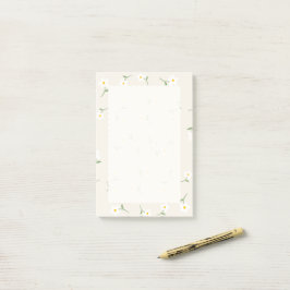 Post-it® Notas Adhesivas Florales Cream Daisy | Botánica Ad