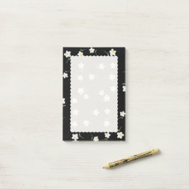 Post-it® Notas Adhesivas Florales Midnight Daisy | Cute Bot