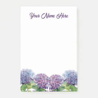 Post-it® Notas adhesivas florales personalizadas para regal