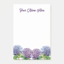 Post-it® Notas adhesivas florales personalizadas para regal