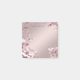 Post-it® Notas Adhesivas Florales Rosa Delicadas