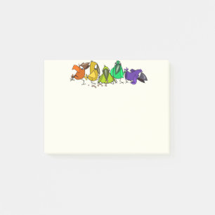 Post-it® Notas Adhesivas Funny Birds®