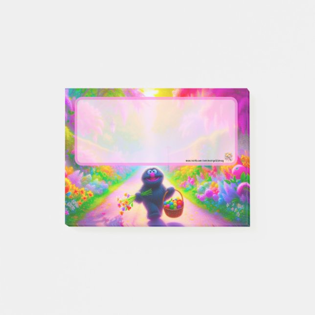 Post-it® Notas Adhesivas Garden Monster (Anverso)