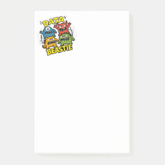 Post-it® Notas adhesivas Growly Data Beastie®