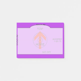 Post-it® notas adhesivas - horiz