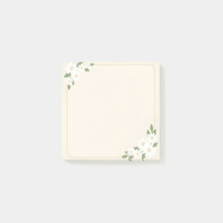 Post-it® Notas Adhesivas Imprimibles de Margaritas Lindas |