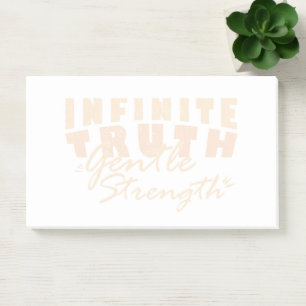Post-it® Notas adhesivas Infinite Truth, Gentle Strength®