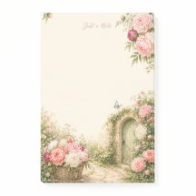 Notas Adhesivas Just a Note Peony Secret Garden Po
