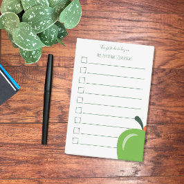 Post-it® Notas Adhesivas Lista de Tareas para Maestros Manz