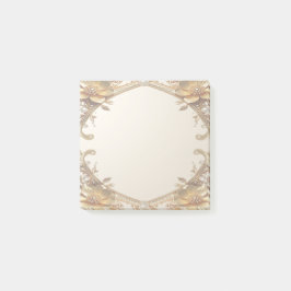 Post-it® Notas Adhesivas Marco de Oro Elegante