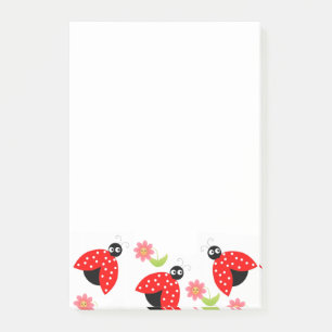 Post-it® Notas Adhesivas Mariquita Floral