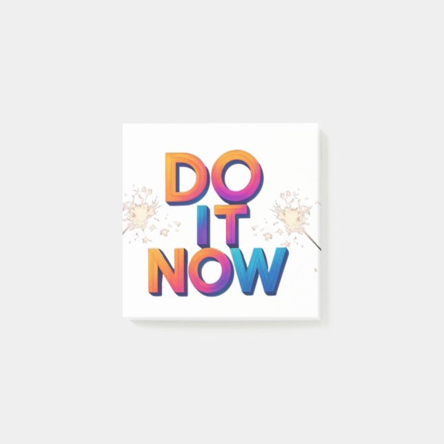 Post-it® Notas adhesivas motivadoras para hacer ahora – Rec (Anverso)